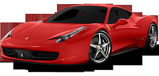 red Ferrari 458 Italia