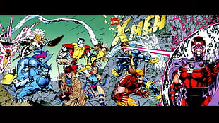 X-Men digital wallpaper, comics, X-Men, Magneto
