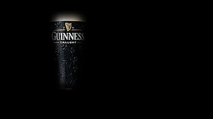 Guinness Draught liquor bottle HD wallpaper