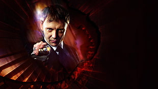 men's black suit jacket, Doctor Who, The Master, John Simm HD wallpaper