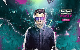 Hardwell Revealed Volume 6 poster, music, DJ, Hardwell, Revealed Recordings HD wallpaper