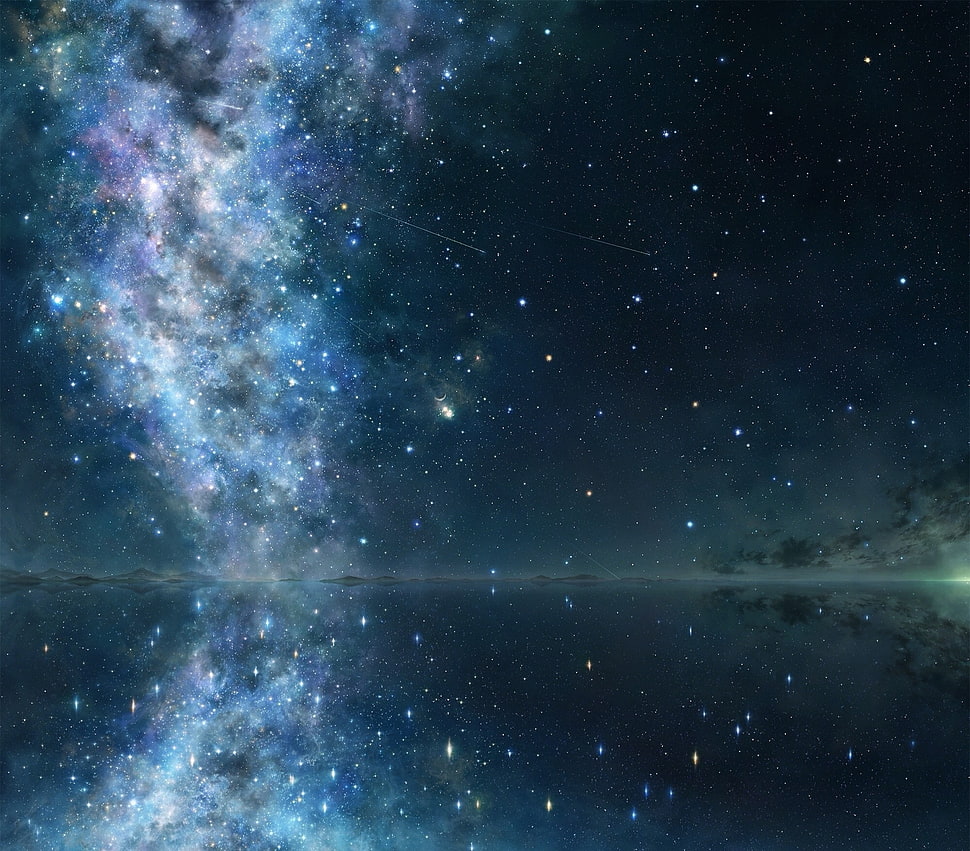 galaxy wallpaper, space art, space, artwork HD wallpaper