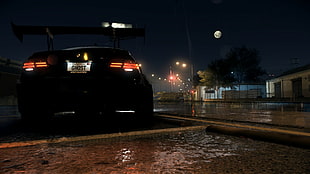 black car, Need for Speed, BMW