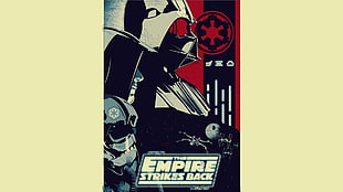 Star Wars Empire Strikes Back poster, Star Wars, movies, science fiction HD wallpaper
