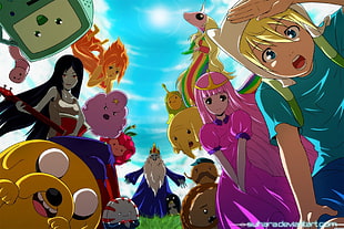 Adventure Time character animation HD wallpaper