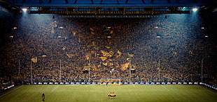 selective photo of soccer field HD wallpaper