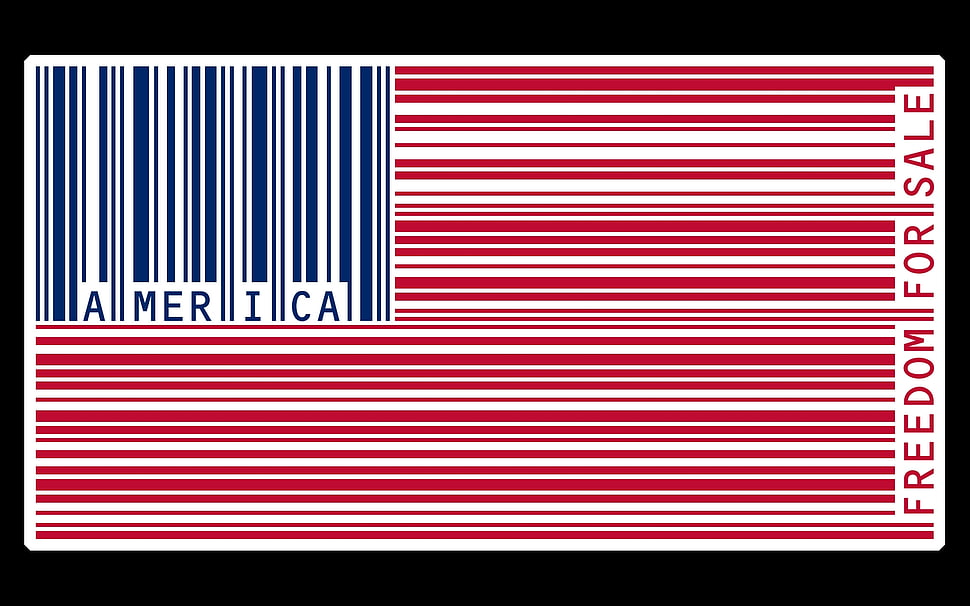american freedom for sale barcode HD wallpaper