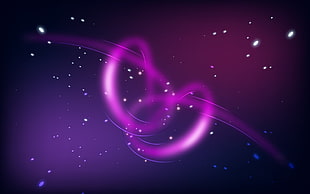 purple abstract illustration, abstract, colorful