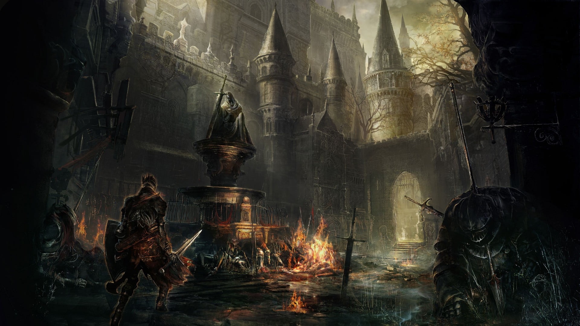 Game application wallpaper, Dark Souls III, Dark Souls, Gothic, midevil HD  wallpaper | Wallpaper Flare