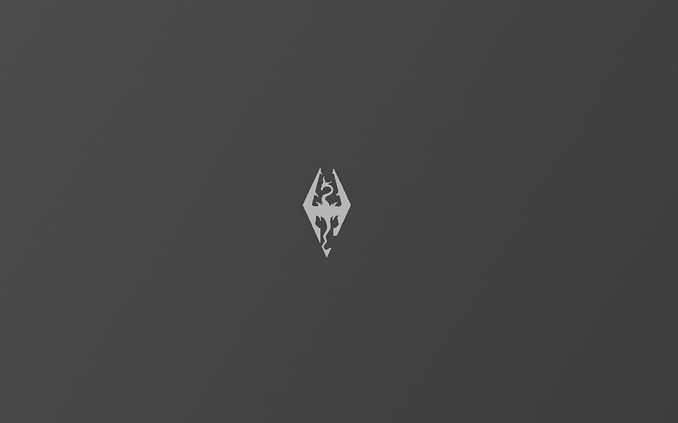 dragon logo HD wallpaper