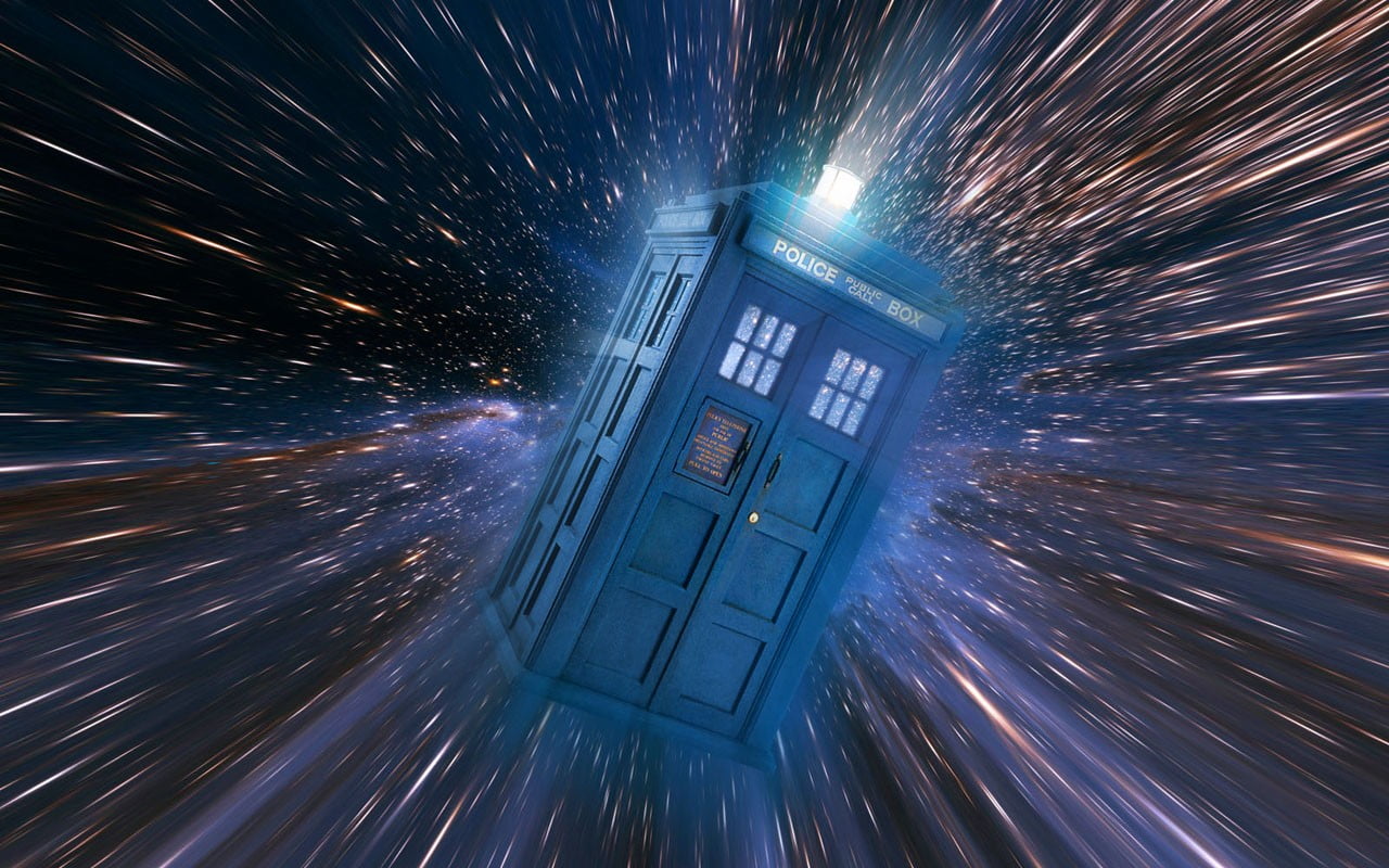 gray telephone booth, Doctor Who, TARDIS