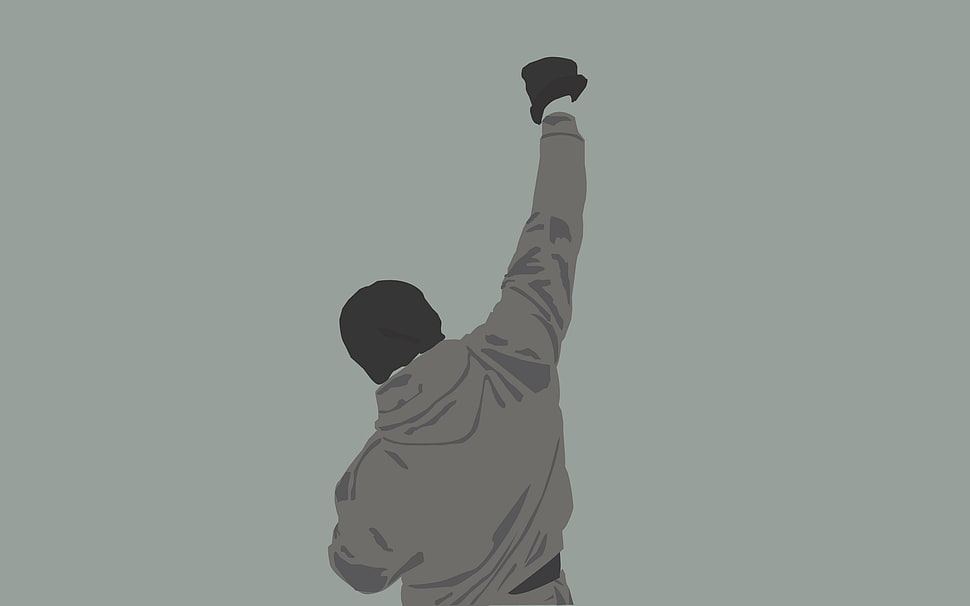 man wearing hoodie clip art HD wallpaper