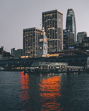 San Francisco Bay, San francisco, Usa, Bridge HD wallpaper