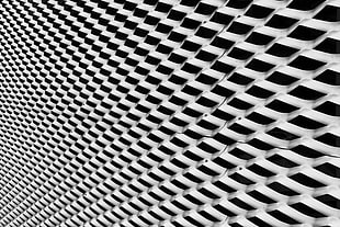 white and grey optical illusion HD wallpaper