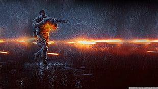 Battlefield game cover, video games, Battefield 4