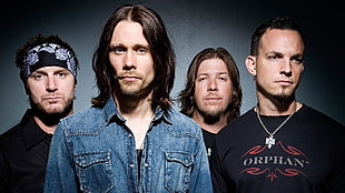 four men rock artist
