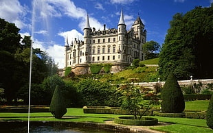 white and gray castle castle