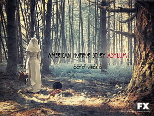 FOX American Horror Story Asylum TV still, American Horror Story HD wallpaper