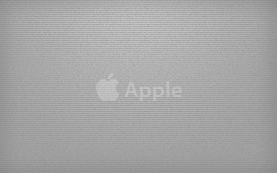 Apple brand logo HD wallpaper