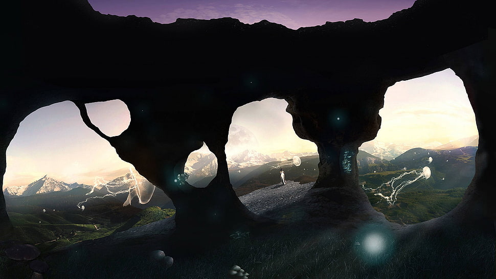 video game digital wallpape, space HD wallpaper