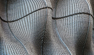 gray textile, texture