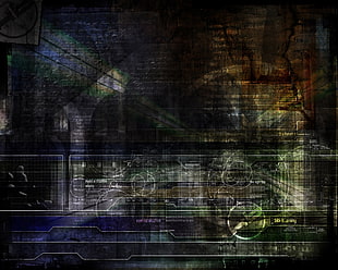 black and white matrix