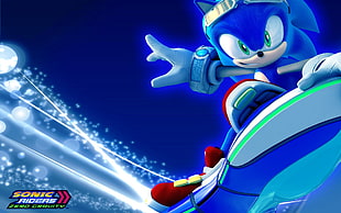Sonic Riders wallpaper, Sonic Riders: Zero Gravity, Sonic the Hedgehog HD wallpaper