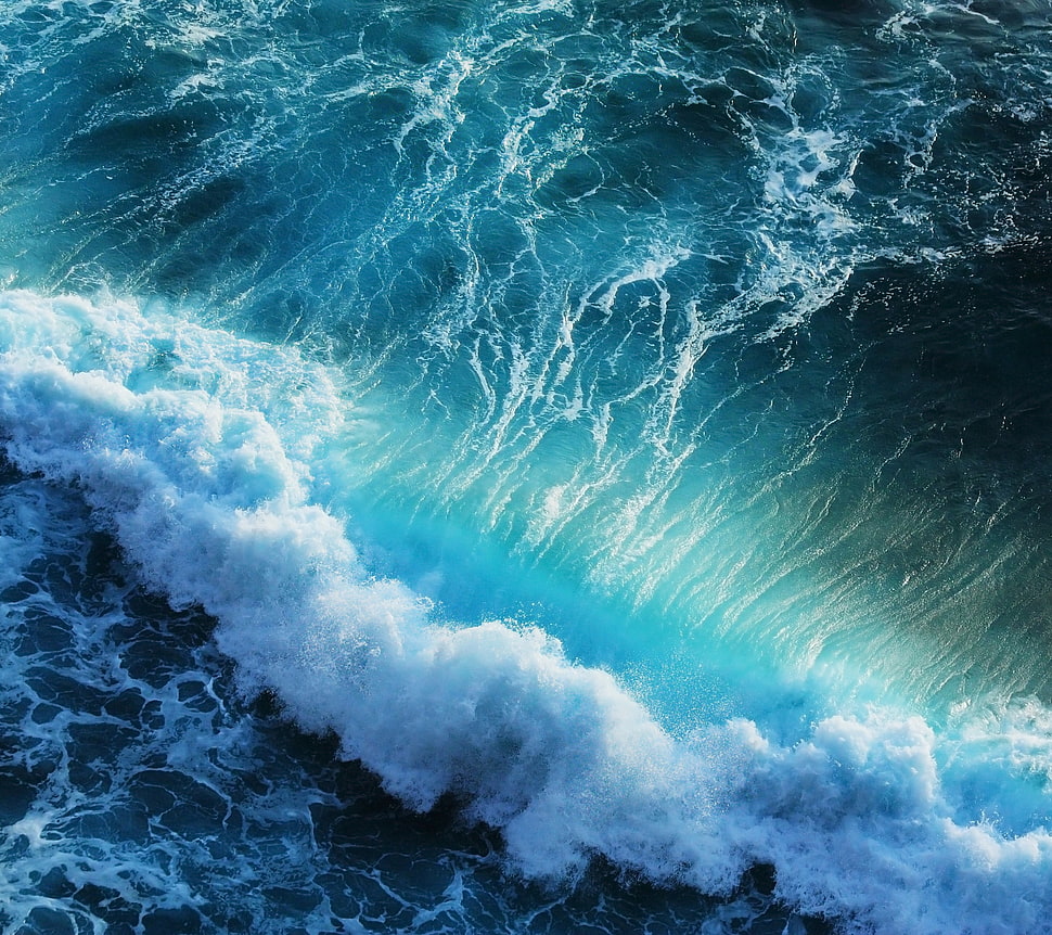 ocean waves HD wallpaper