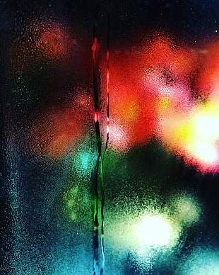 black coated wire, Drops, Surface, Light HD wallpaper