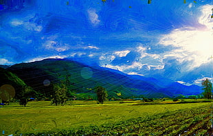 highland view during daytime