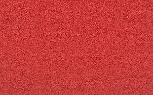 red fleece mat