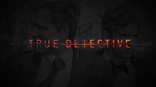 true detectives text on black background, True Detective