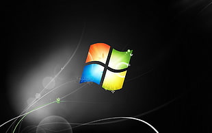 Windows logo wallpaper, Windows 7, Microsoft Windows, operating systems HD wallpaper