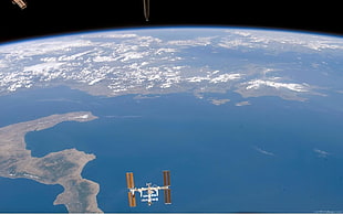 space satellite viewing Earth