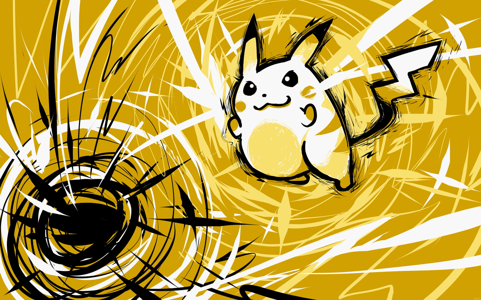 Pikachu illustration, ishmam, Pokémon, Pikachu HD wallpaper | Wallpaper ...