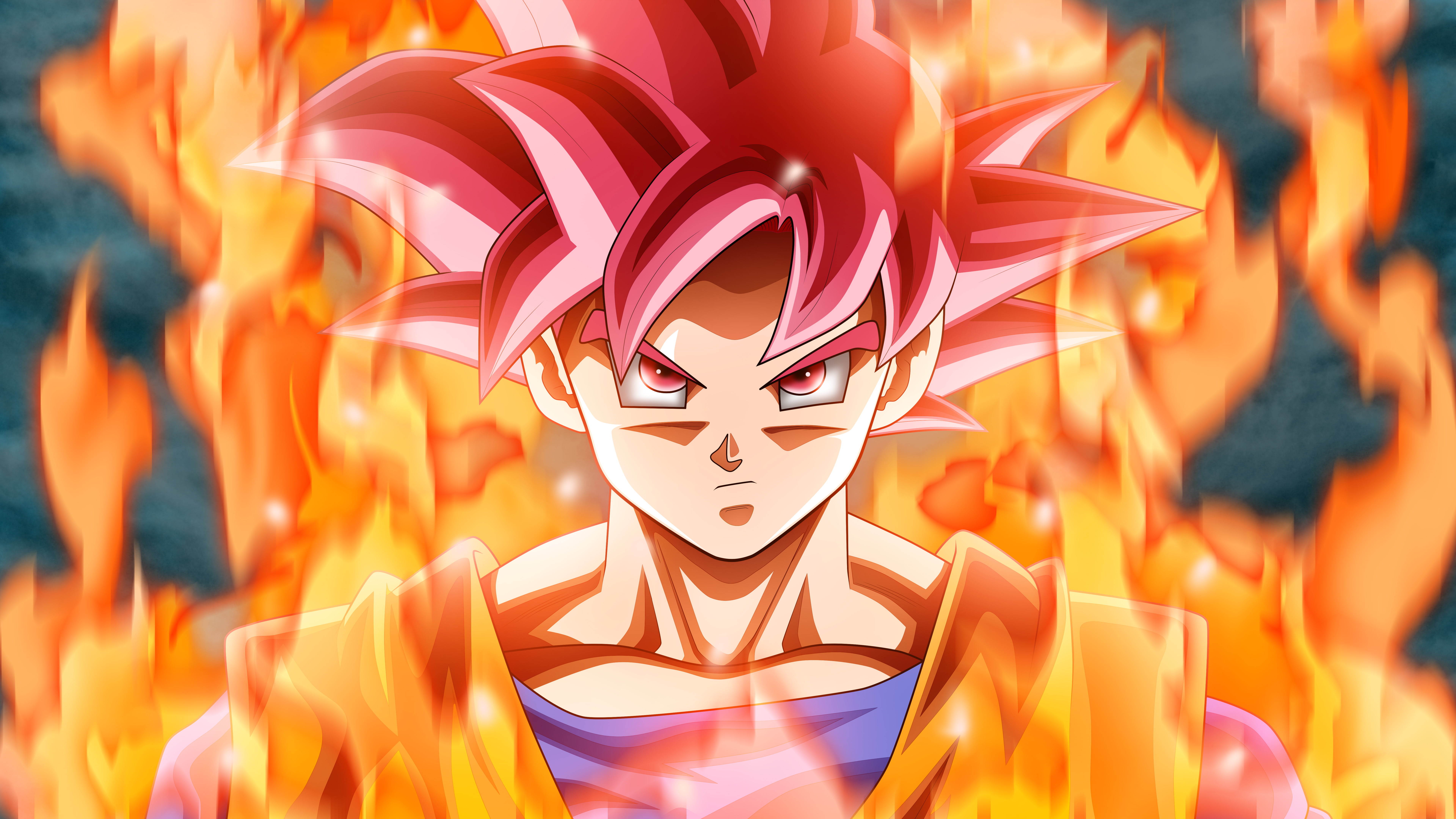 Dragon Ball Son Goku Super Saiyan God HD wallpaper | Wallpaper Flare