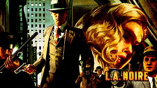 L.A. Noire digital wallpaper