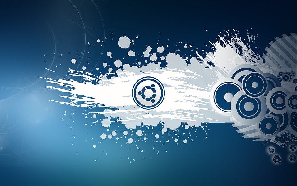 Ubuntu logo digital wallpaper, Linux, GNU, Ubuntu HD wallpaper