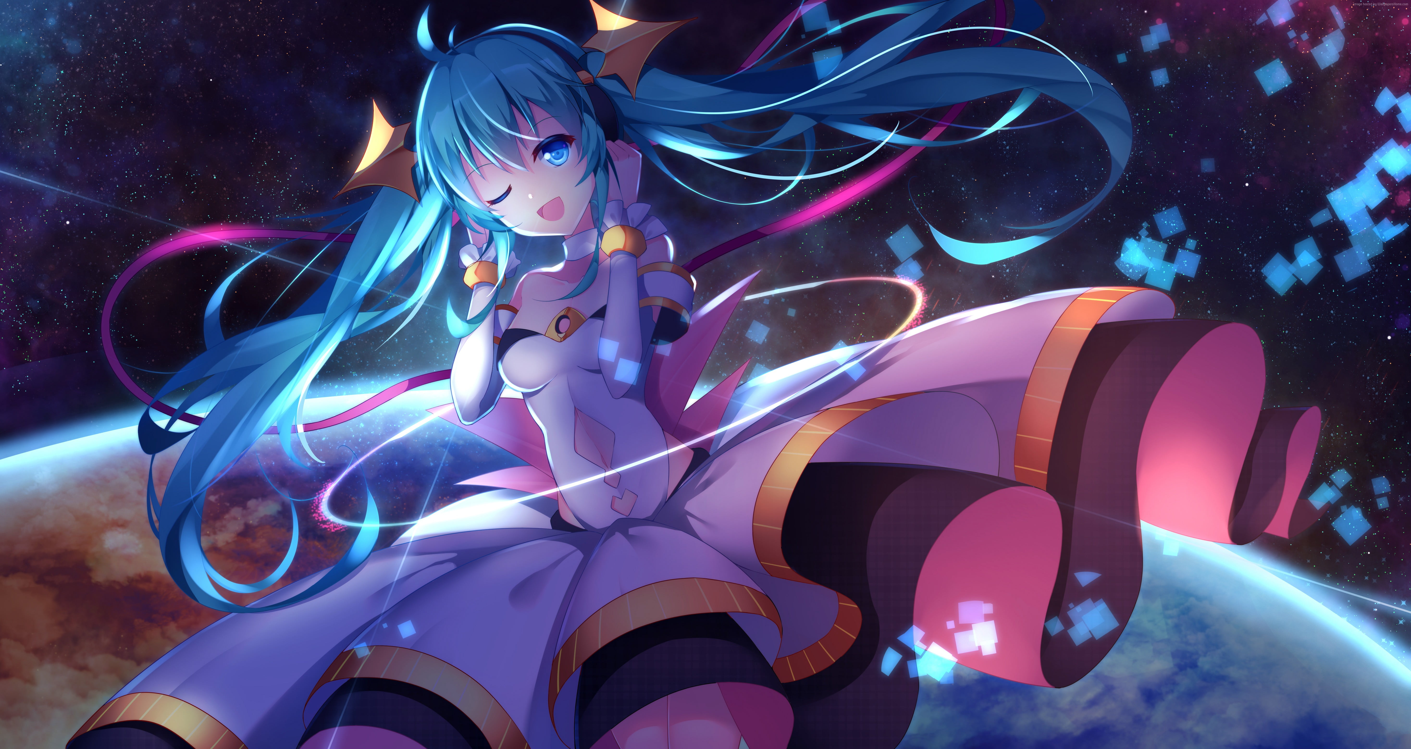 8. "Anime girl" by Hatsune Miku (song featuring an anime girl) - wide 5