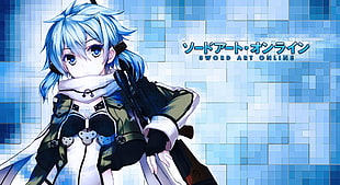 Sword Art Online character illustration, Sword Art Online, Asada Shino HD wallpaper