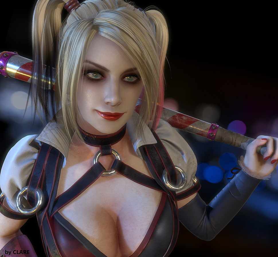 Harley Quinn from DC, fan art, Harley Quinn HD wallpaper