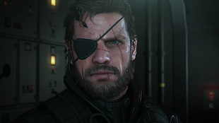 men's black top, Metal Gear Solid V: The Phantom Pain, Venom Snake, Metal Gear Solid 