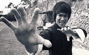 Bruce Lee, Bruce Lee, men, actor, hands HD wallpaper