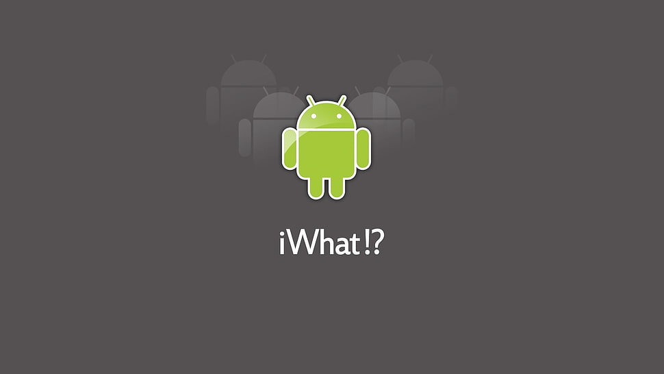 Android logo, technology, Android (operating system), minimalism, iPhone HD wallpaper