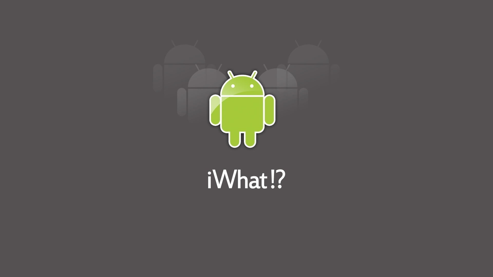 Android logo, technology, Android (operating system), minimalism, iPhone