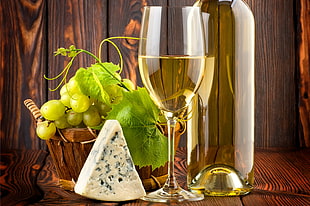 Wine,  Bottle,  Cheese HD wallpaper