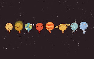 planets illustration photo