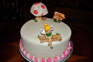fairy themed cake
