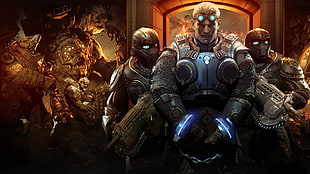 game poster, Gears of War, video games, Gears of War: Judgment