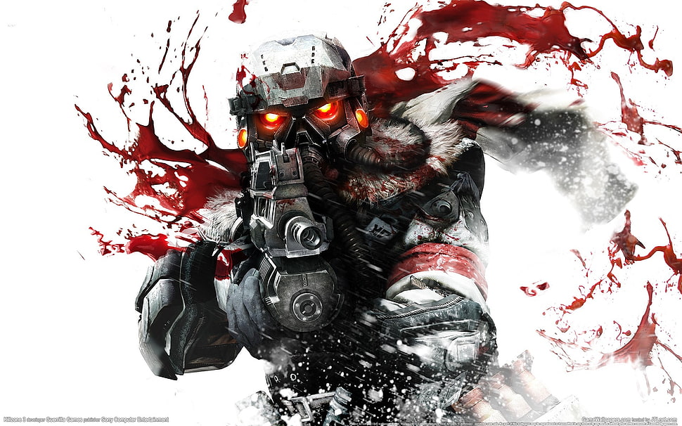 robot character wallpaper, Killzone, video games HD wallpaper